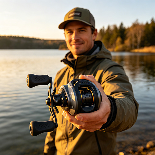 Литье нестандартных деталей катушки Baitcaster