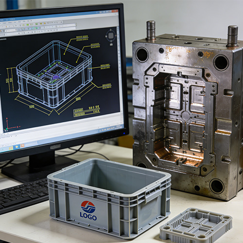 Литье под давлением в Китае по индивидуальному заказу для пластикового ящика